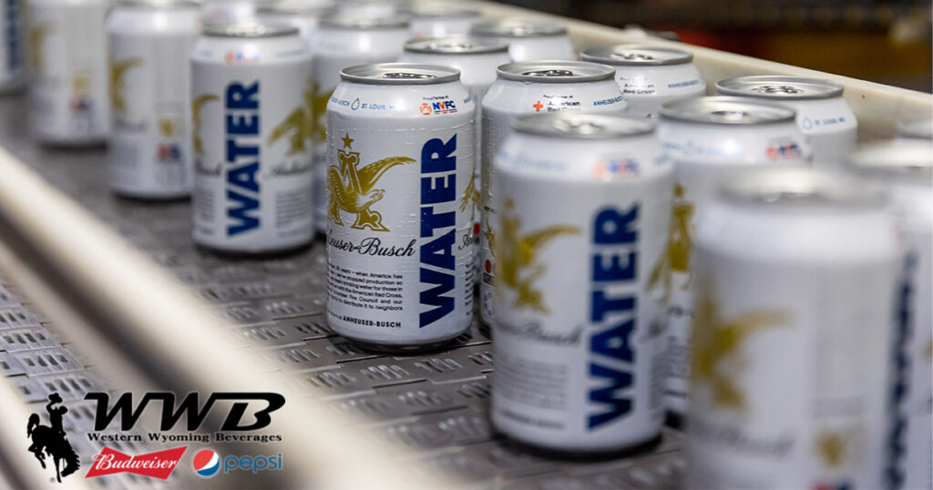 Anheuser-Busch and Western Wyoming Beverages Provide Emergency Drinking Water to Support Local Disaster Preparedness Efforts