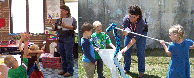 Green River kindergarteners learn about animal safety