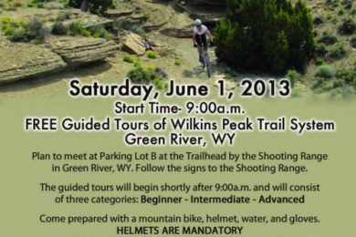Trails Day start at 9:00 am Saturday, June 1
