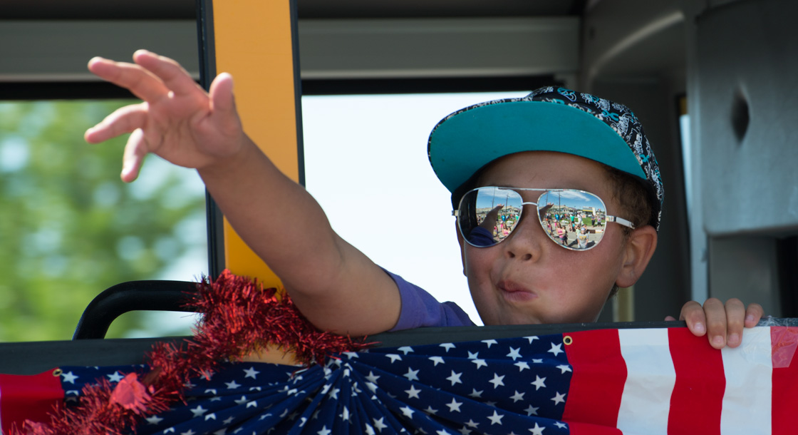 The Red Desert Roundup Parade is today