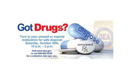 Sheriff’s Office and Rock Springs Police Department collecting unwanted prescription drugs on Saturday