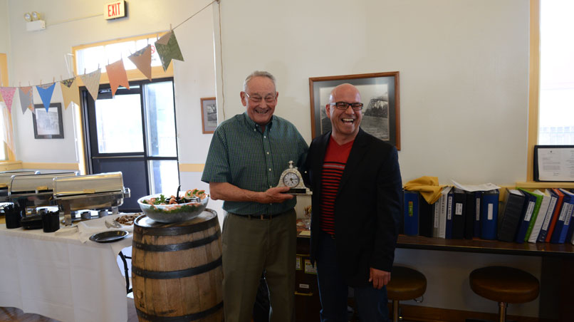 Rennard Jensen named URA Volunteer of the Year