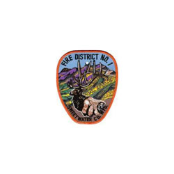 Sweetwater County Fire District #1 crew respond to rollover accident Tuesday