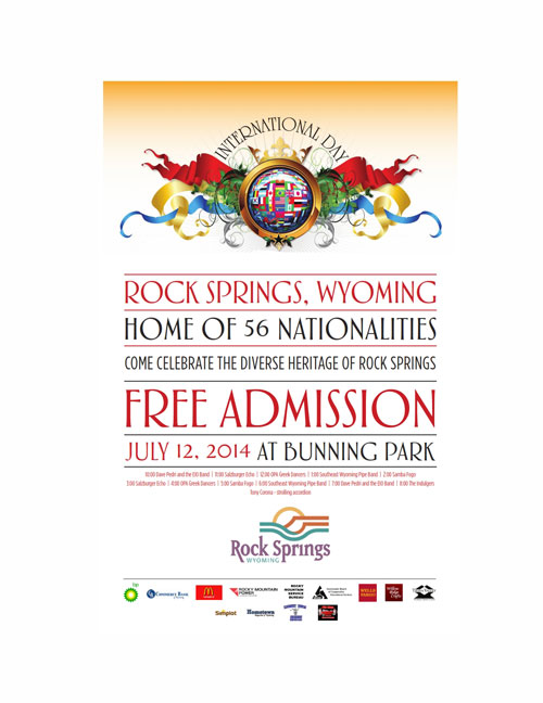 Attend International Day and celebrate the diverse heritage of Rock Springs through food, beer, dancing, music and community
