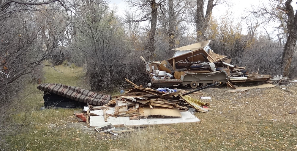 Cleaning Up a Squatter’s Village; Sheriff’s Office and Rock Springs Grazing Association to conduct Owl’s Nest Cleanup
