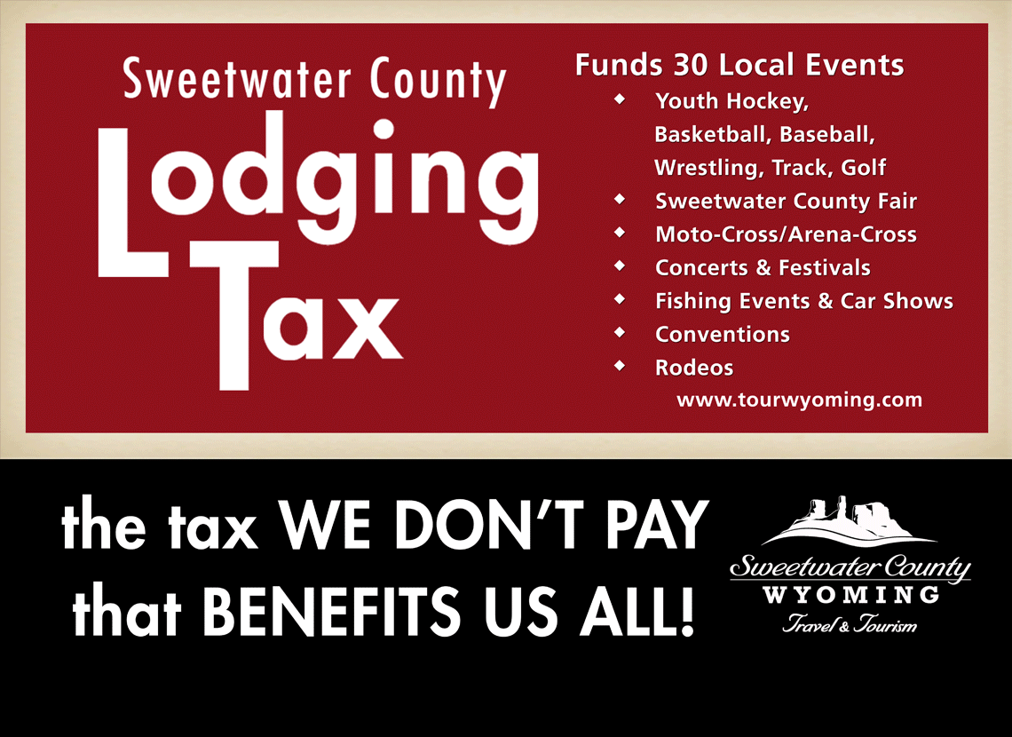 Vote YES on the Lodging Tax; the tax we DON’T PAY, that BENEFITS US ALL!