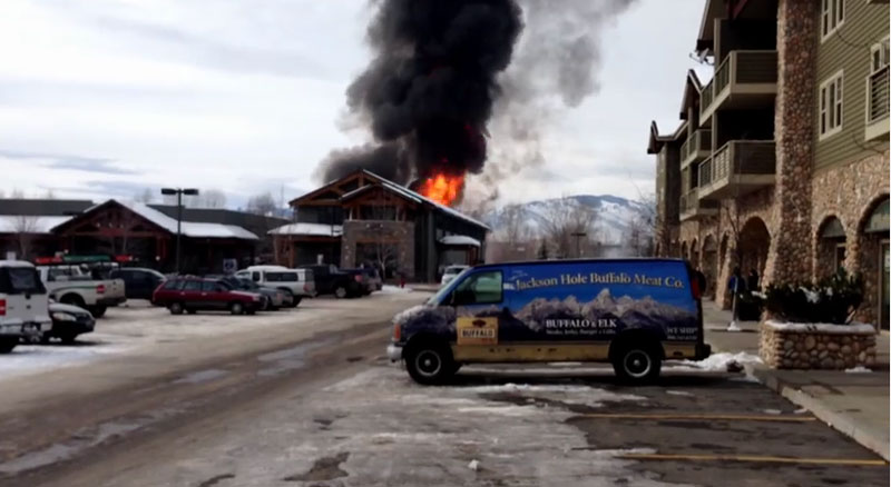 After Jackson Hole Gas Explosion Yesterday High School Road Is Now Closed From S 89 to Gregory Ln & Bike Path Behind AmeriGas Is Closed For a Flaring Operation
