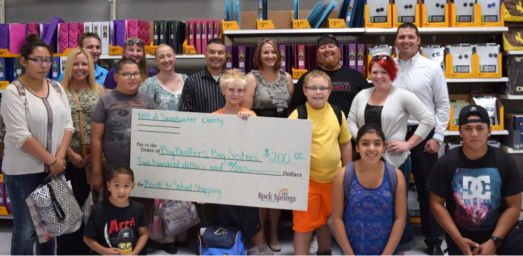 Community Groups Go Back to School Shopping