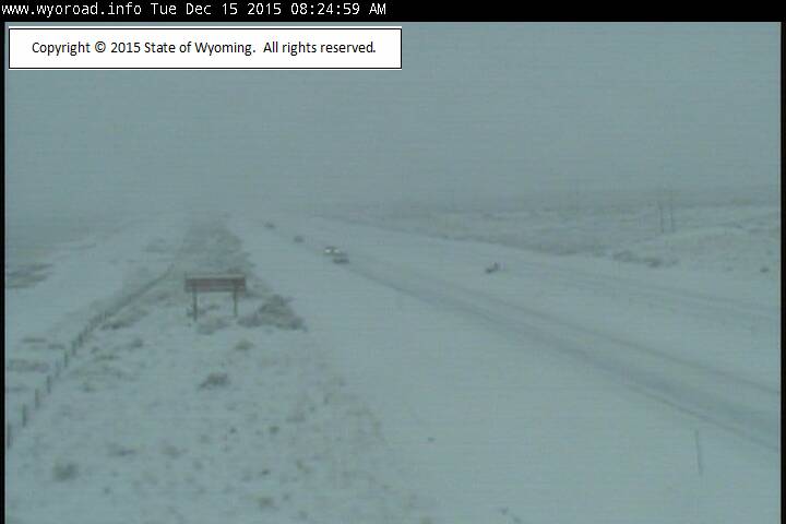 Large Winter Storm Impacting Wyoming