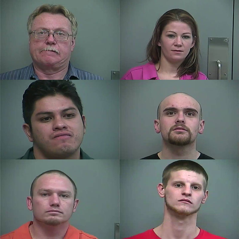 Six Arrested in Drug-Warrant Sweep