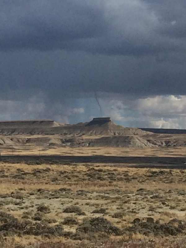 Funnel Cloud Photographed Near Table Rock on Saturday