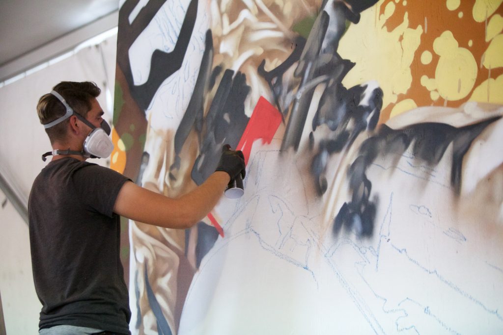 Graffiti Artist ARCY Returns To Wyoming’s Big Show®