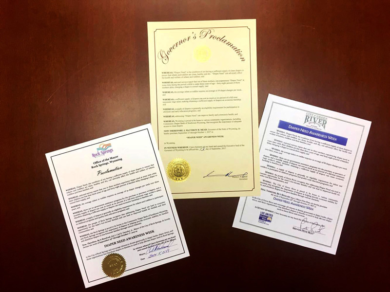 ‘Diaper Need Awareness Week’, Running September 25th – October 1st