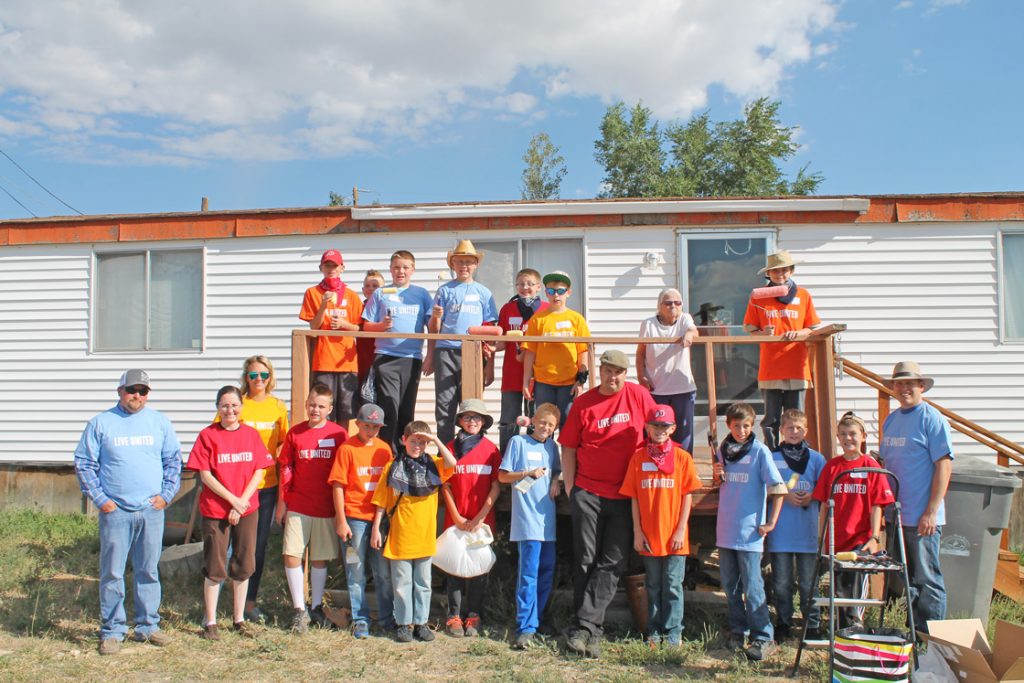 123 Volunteers Complete Projects for Helping Hands Day