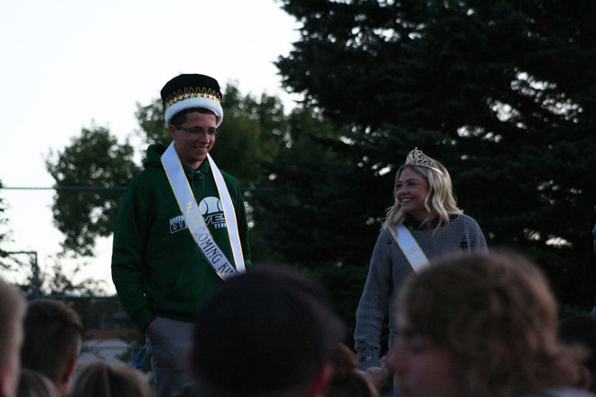 GRHS Homecoming Royalty Announced, Fall Sports Rally at Wolves Jam