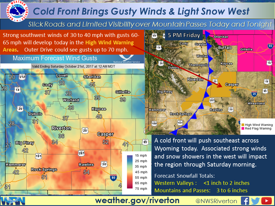 Snow Accumulation Forecast By Friday Night For Northwestern Mountains