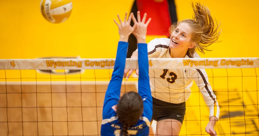 Cowgirls Dispatch Air Force in Four