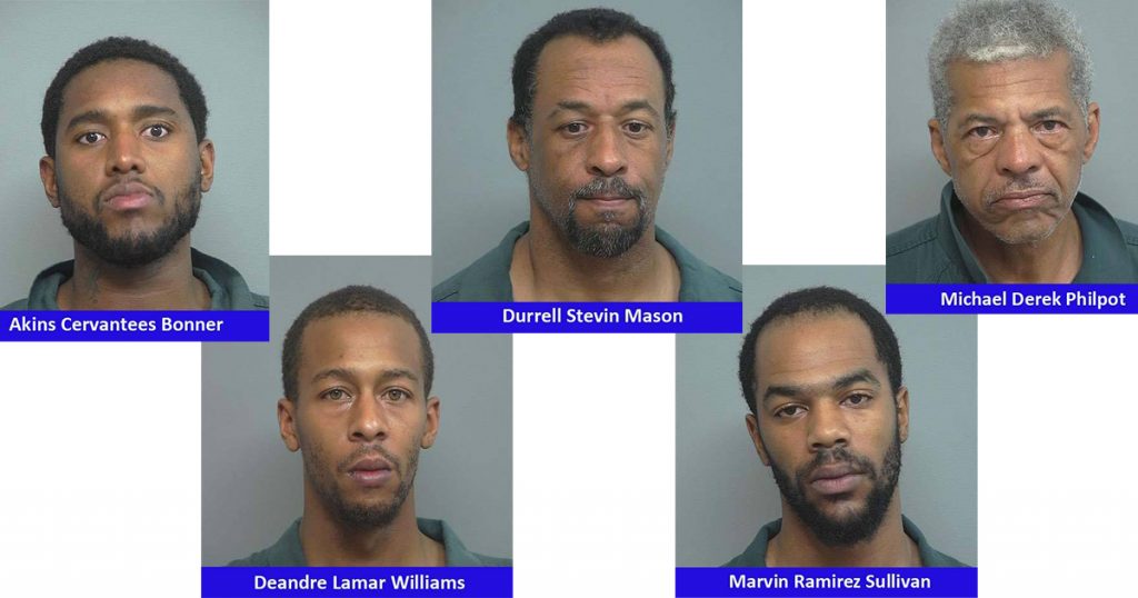 Five Arrested on I-80; Drugs and Cash Seized