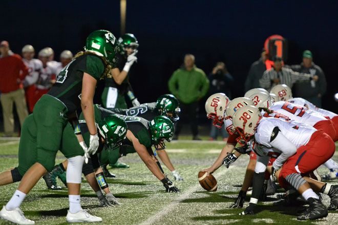 Wolves Football Travels to Powell