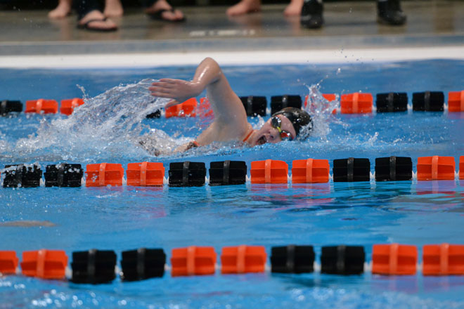 RSHS Swimming and Diving Place Second at Home Meet