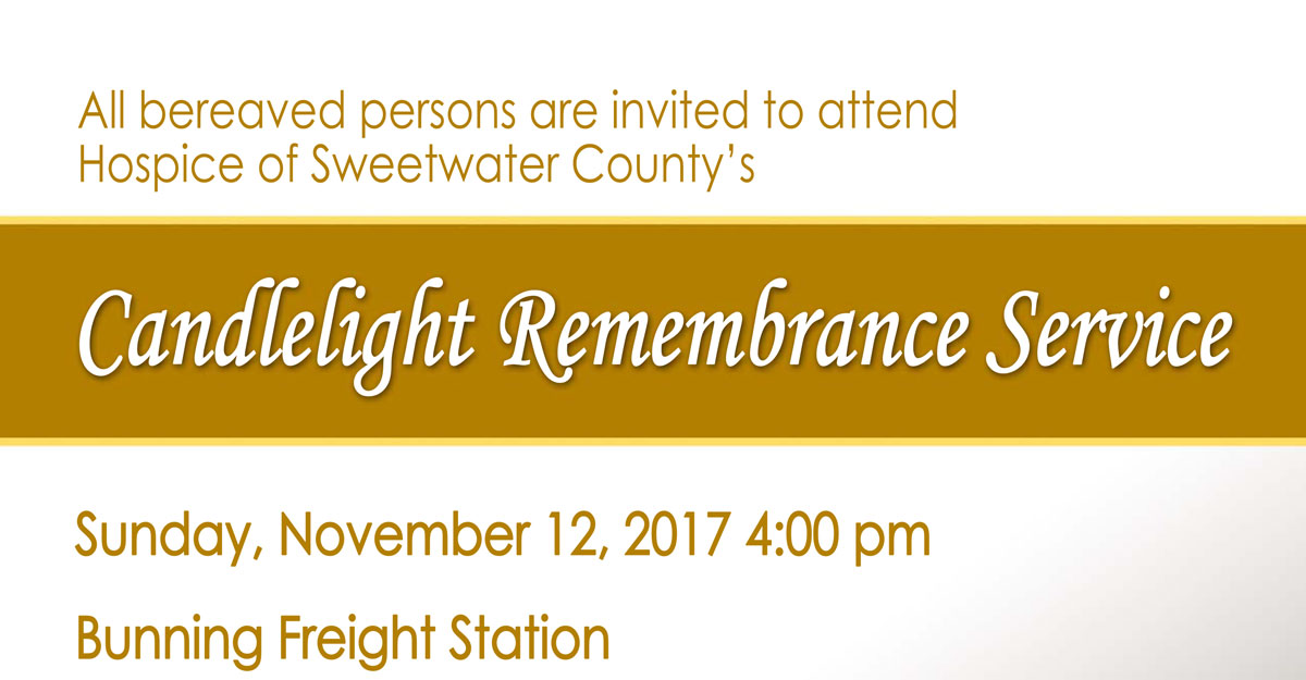 Hospice of Sweetwater County Hosts Candlelight Remembrance Service