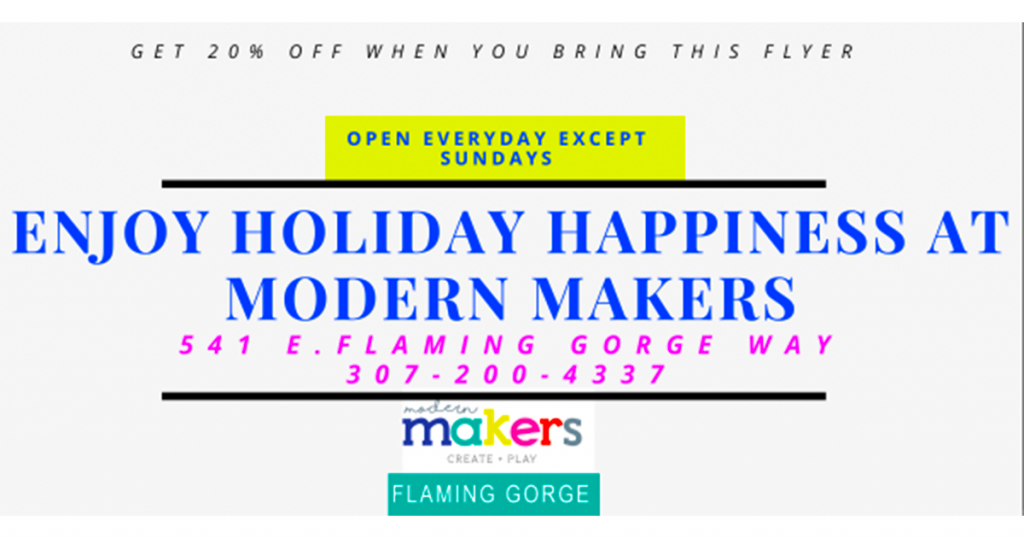 Spend Christmas with Modern Makers!