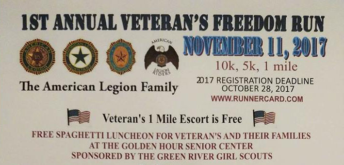 Local Veterans to be Honored with First Annual Veteran’s Freedom Run Fundraiser