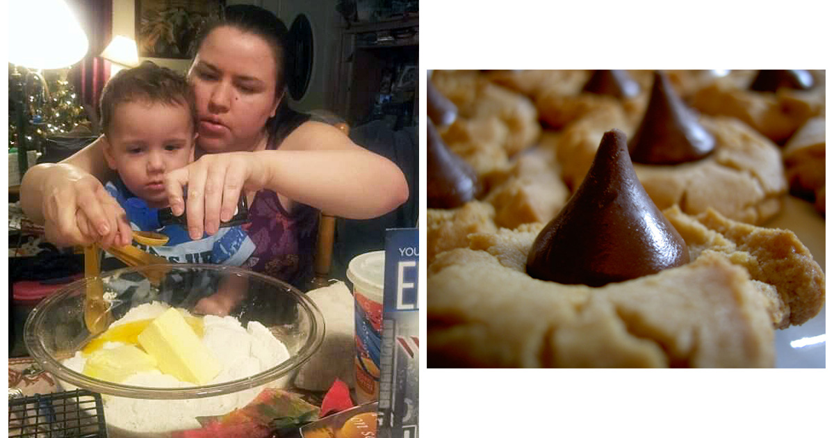 Christmas Cookie Contest – Peanut Butter Blossom Cookies