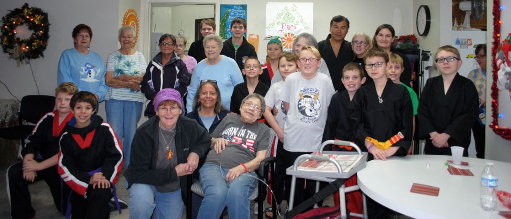 Pineda’s Kenpo Karate And Badland Bandits Donate To Mansface Terrace