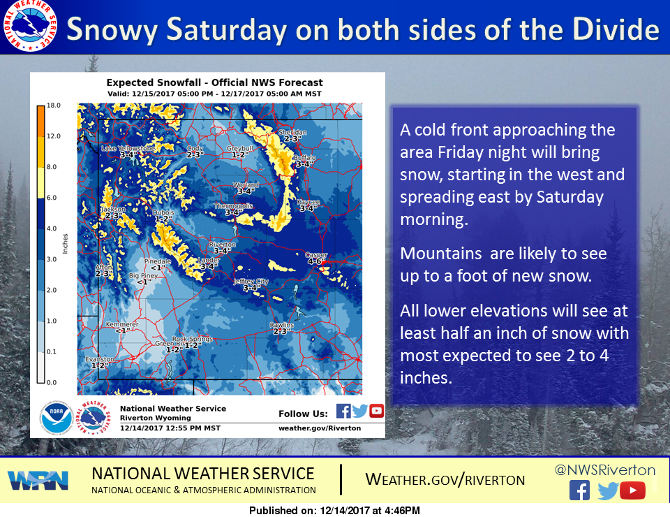 Storm Will Arrive Friday Night