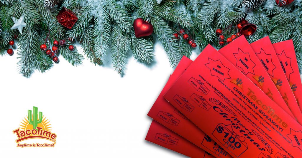 What Will You Win at Taco Time This Holiday Season?