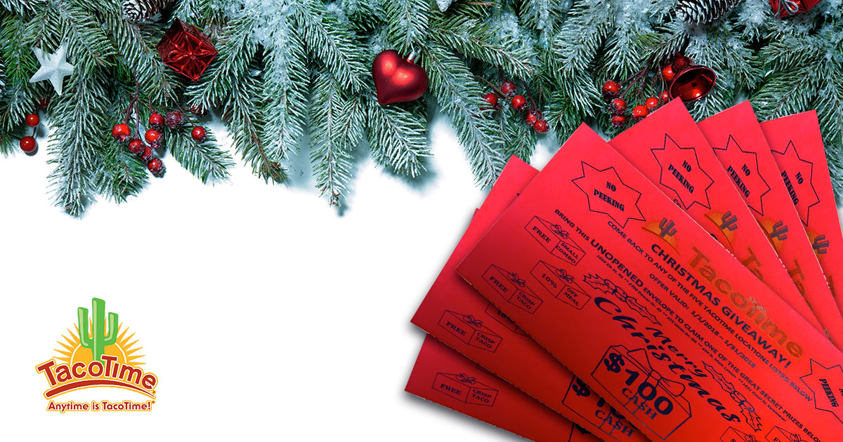 What Will You Win at Taco Time This Holiday Season?
