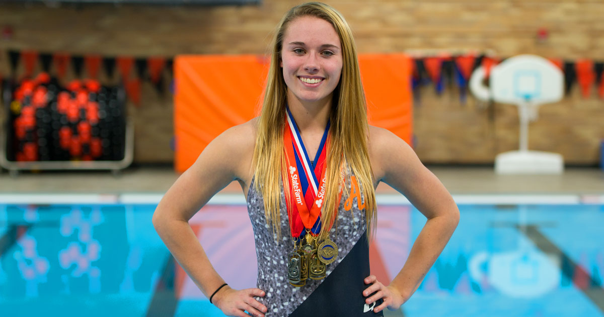 RSHS State Title Diver Reflects on 6-Year Career and Looks to the Future