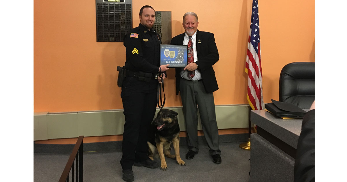 RSPD Retires K9 Officer and Welcomes Two More