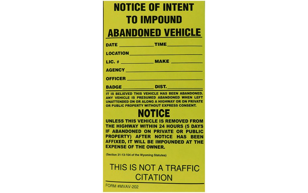 Abandoned Vehicle Cleanup In Clearview Acres Set To Begin Monday