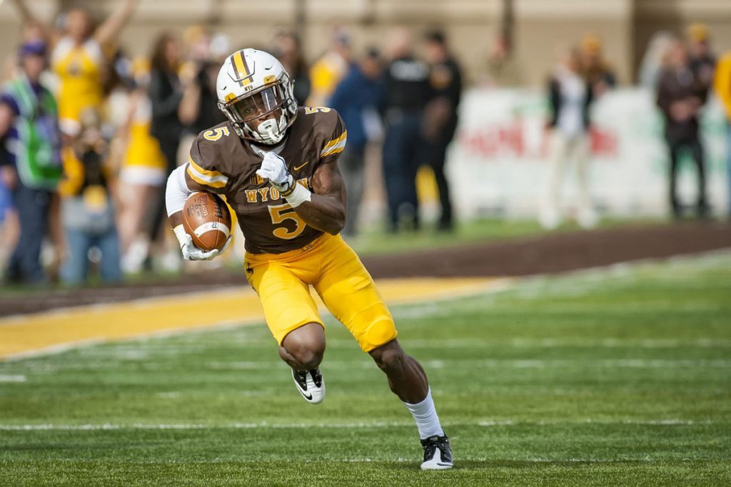 Wyoming’s Rico Gafford to Play in Saturday’s NFLPA Collegiate Bowl