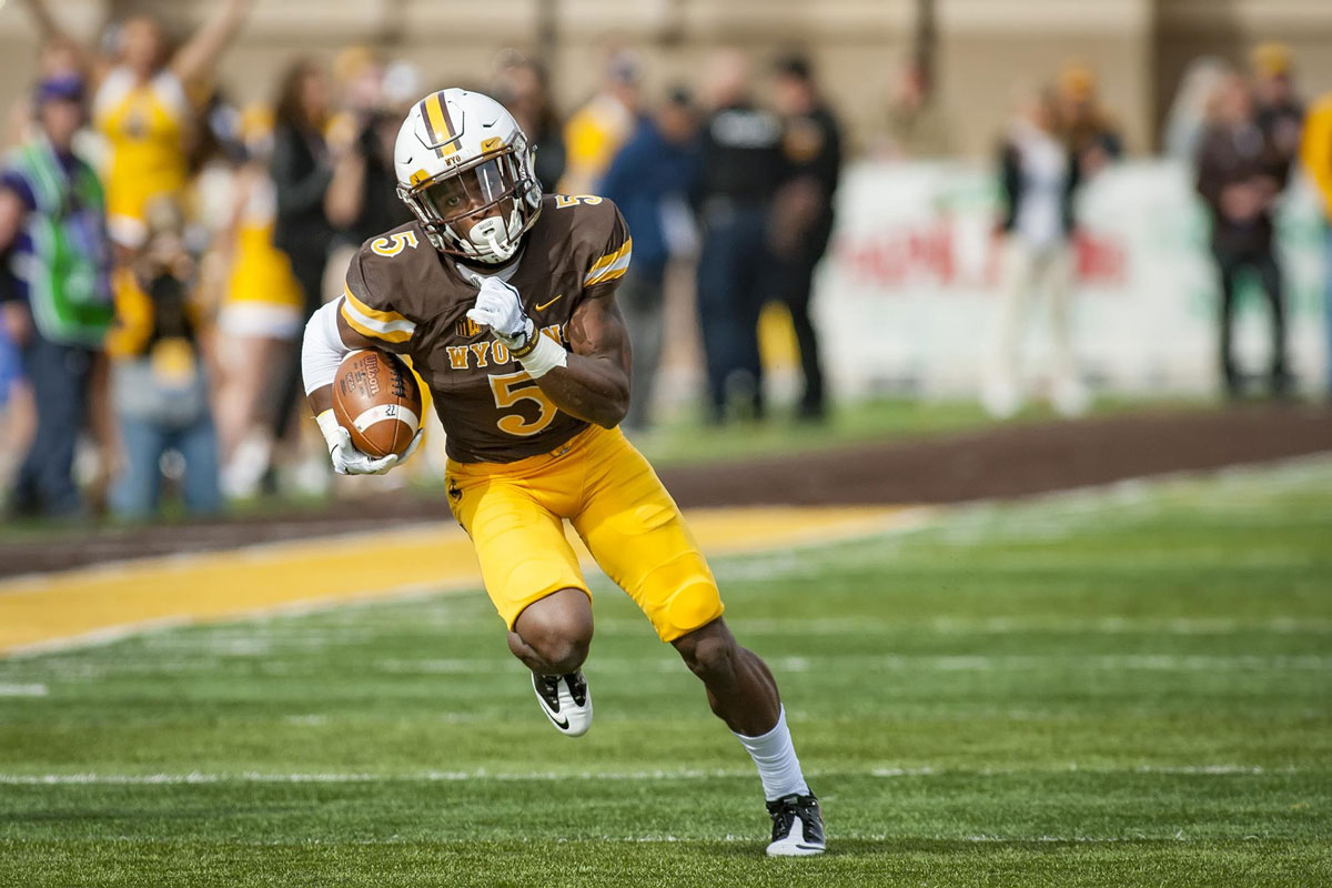 Wyoming’s Rico Gafford to Play in Saturday’s NFLPA Collegiate Bowl