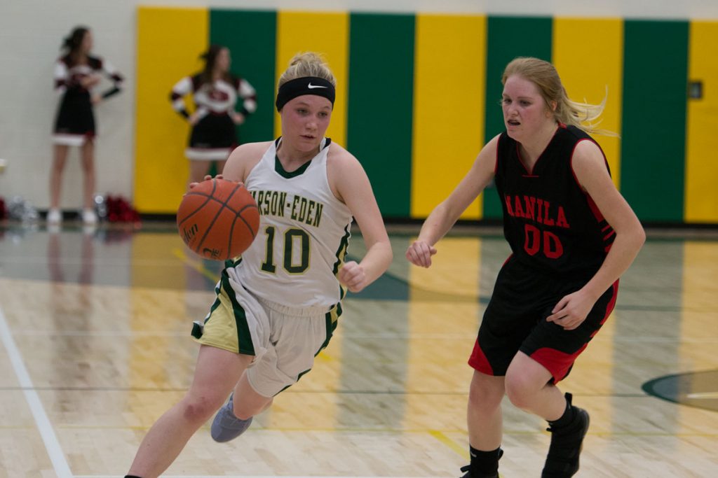 Farson-Eden Girls Basketball Wins Over Manila, 69-41