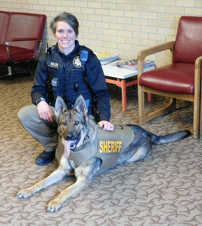 Sweetwater County Sheriff’s Office K9 Huk Has Received Body Armor