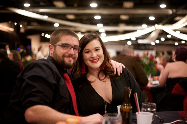 PHOTOS: What’s red and black and raising money all over?