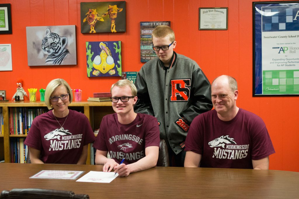 RSHS Swimmer Signs Letter of Intent with Morningside College