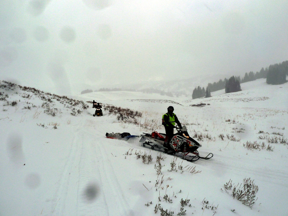 Sublette County Rescuers Reach Injured Snowmobile Rider In Back Country