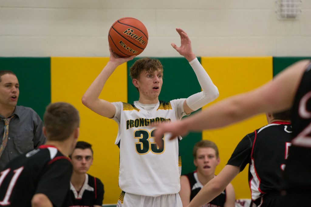 Pronghorns Win State Tournament Opener Over Hulett, 69-61