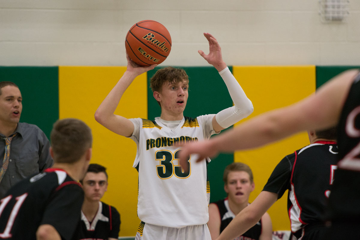 Pronghorns Win State Tournament Opener Over Hulett, 69-61