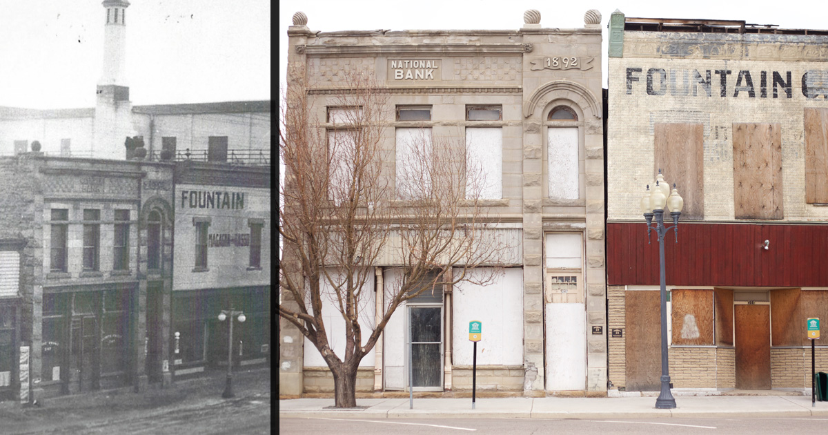 1892 Bank Building Goes Back to Pioneer Days