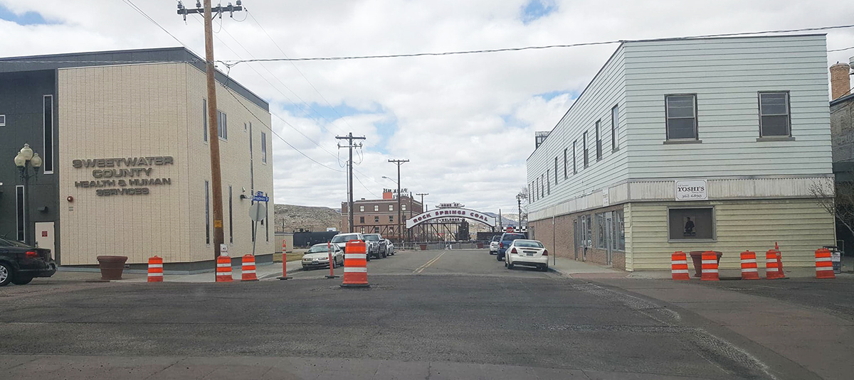 Broadway in Rock Springs Downtown to be Paved Thursday