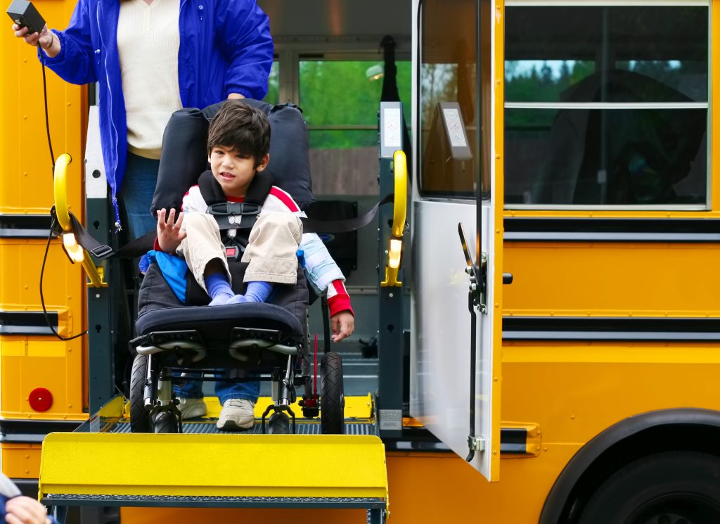 Wheel Chair Friendly Bus Approved By SWCSD#2