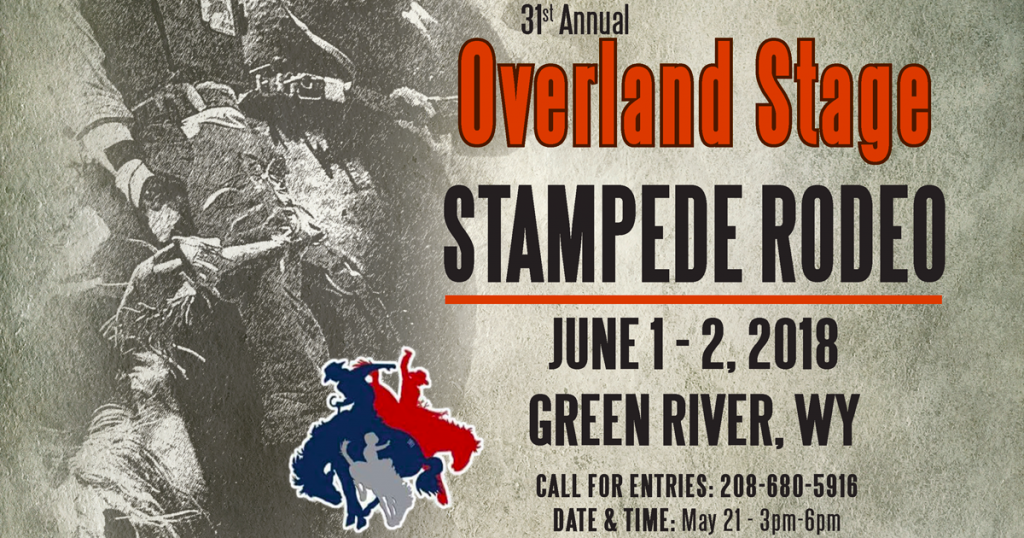 31st Annual Overland Stage Stampede Rodeo is June 1-2