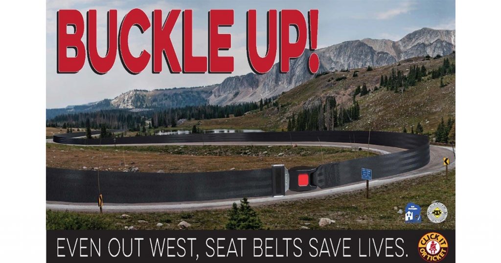 Click It Or Ticket Campaign Hits Sweetwater County This Memorial Day Weekend