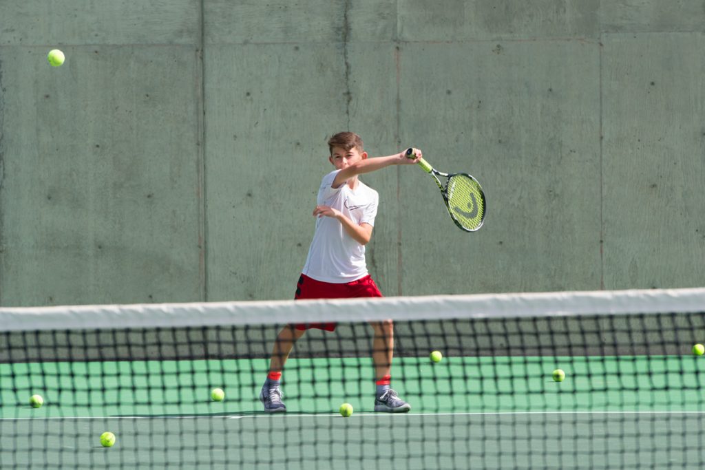 GRHS Hosts Tennis Camp for Middle School Athletes [PHOTOS]